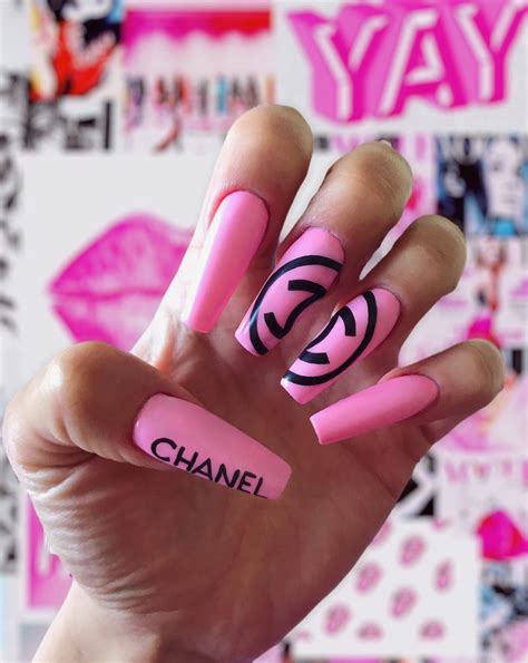 chanel nail foil